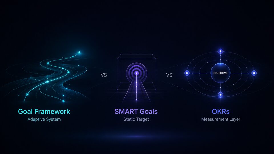 Goal Framework vs SMART Goals vs OKRs: Which One Should You Use?